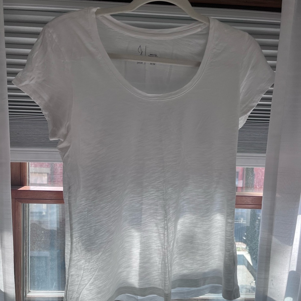 Joie White Short Sleeve Tee
